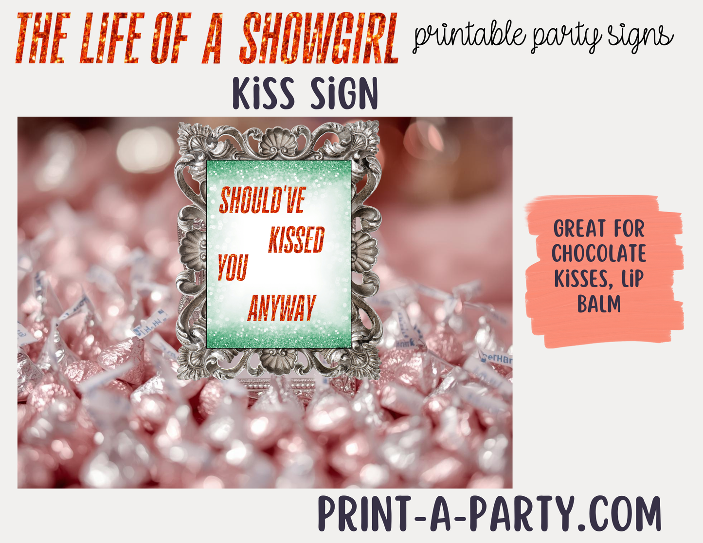Swiftie Party Signs - Printable Taylor Swift Life of a Showgirl Party Signs – Swiftie Party Decorations