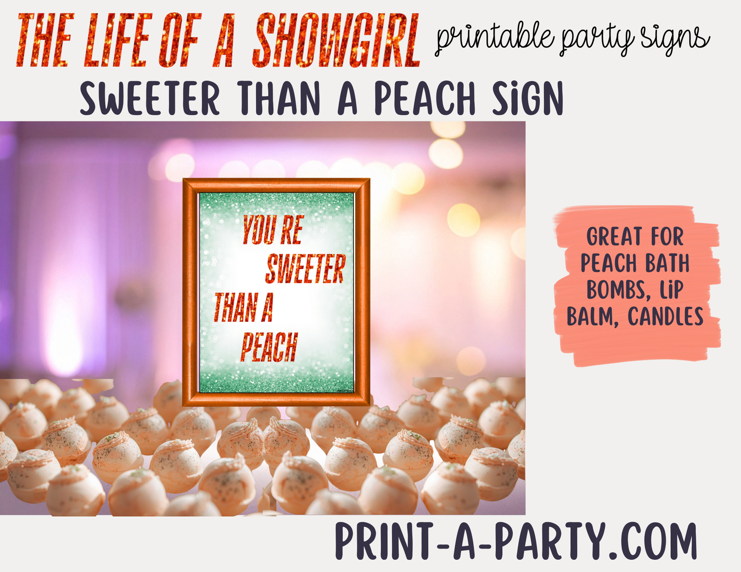 Swiftie Party Signs - Printable Taylor Swift Life of a Showgirl Party Signs – Swiftie Party Decorations