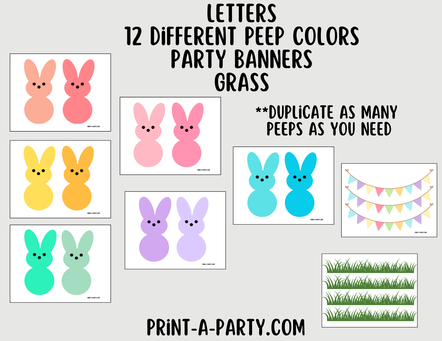 BACK TO SCHOOL: Bulletin Board Display for Classroom - PEEPS | Spring Bulletin Board | Peeps Bulletin Board | Customizable Peeps lets you add names!