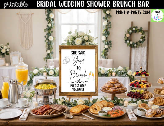 She Said Yes to Brunch | Brunch Bar Kit