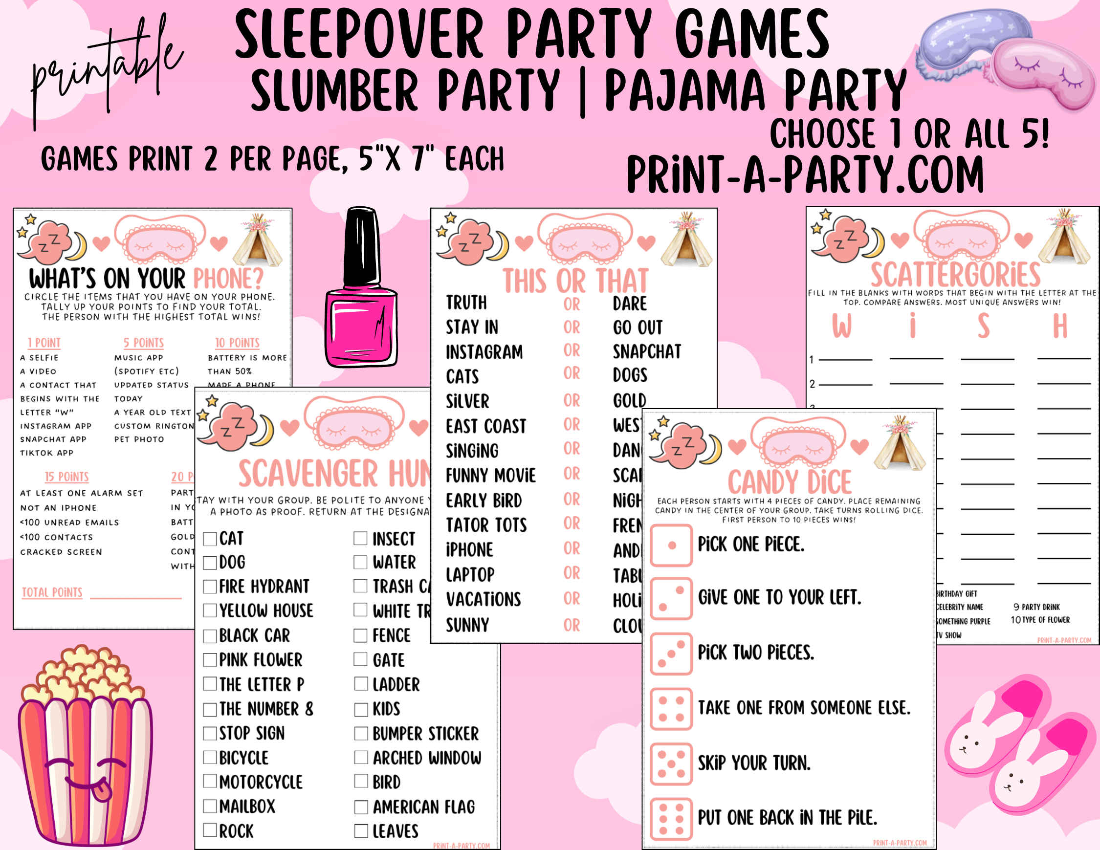 Sleepover Ideas 39 Slumber Party Ideas To Help You Throw The Best