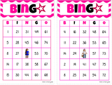 BINGO: American Girl Doll Bingo |  American Girl Doll Parties | Birthday | 30, 40, or 50 cards - INSTANT DOWNLOAD