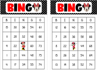 BINGO: Minnie | Classrooms | Parties | Birthday | 30, 40, or 50 cards - INSTANT DOWNLOAD