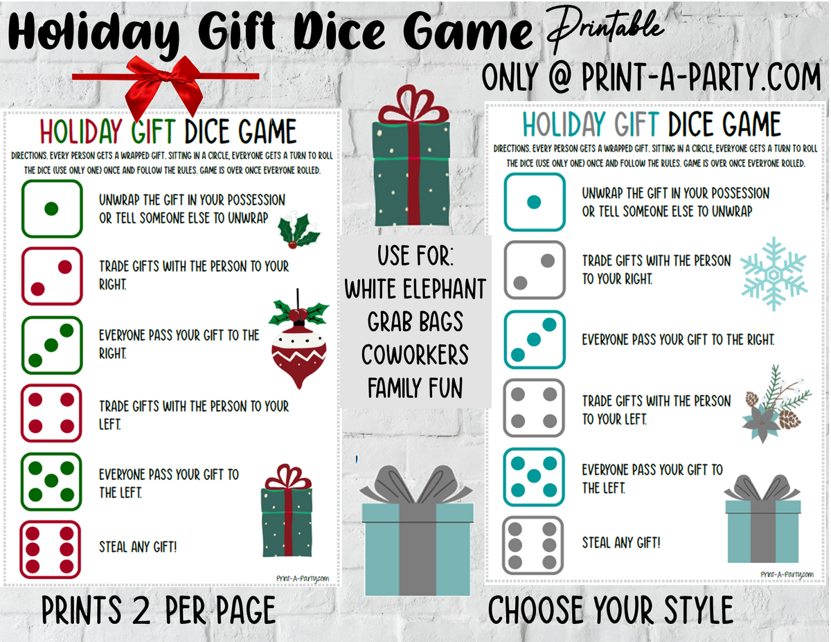 THAT GIFT GAME  The Gift Exchange Game for your Holiday Party