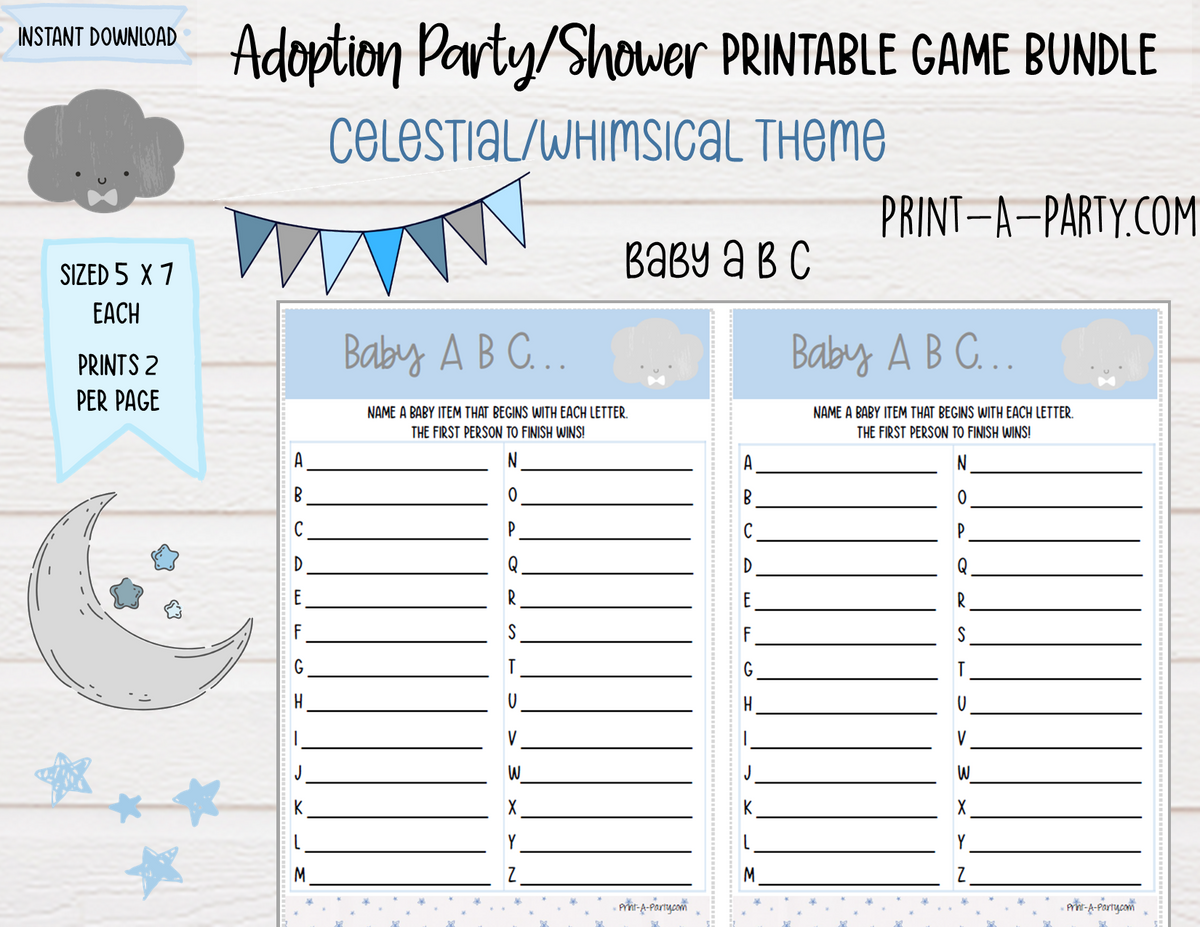 20 International Adoption Friendly Baby Shower Games, Baby Shower