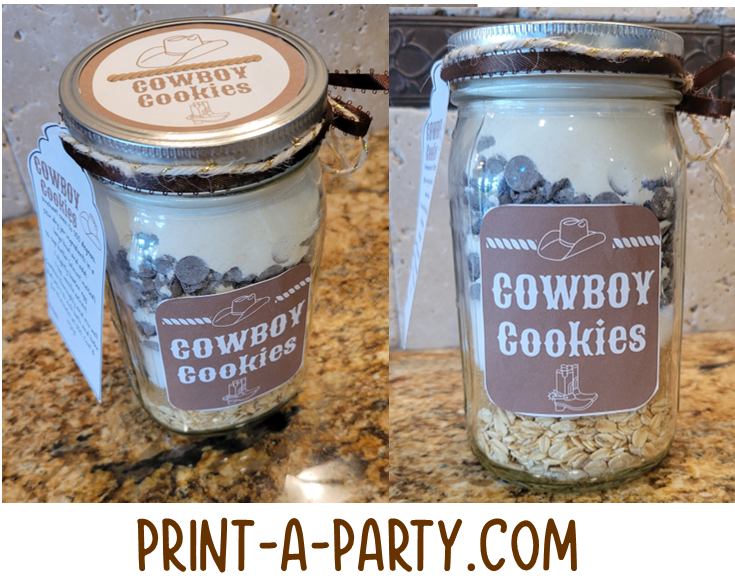 Cowboy Cookie Mix in a Jar Recipe