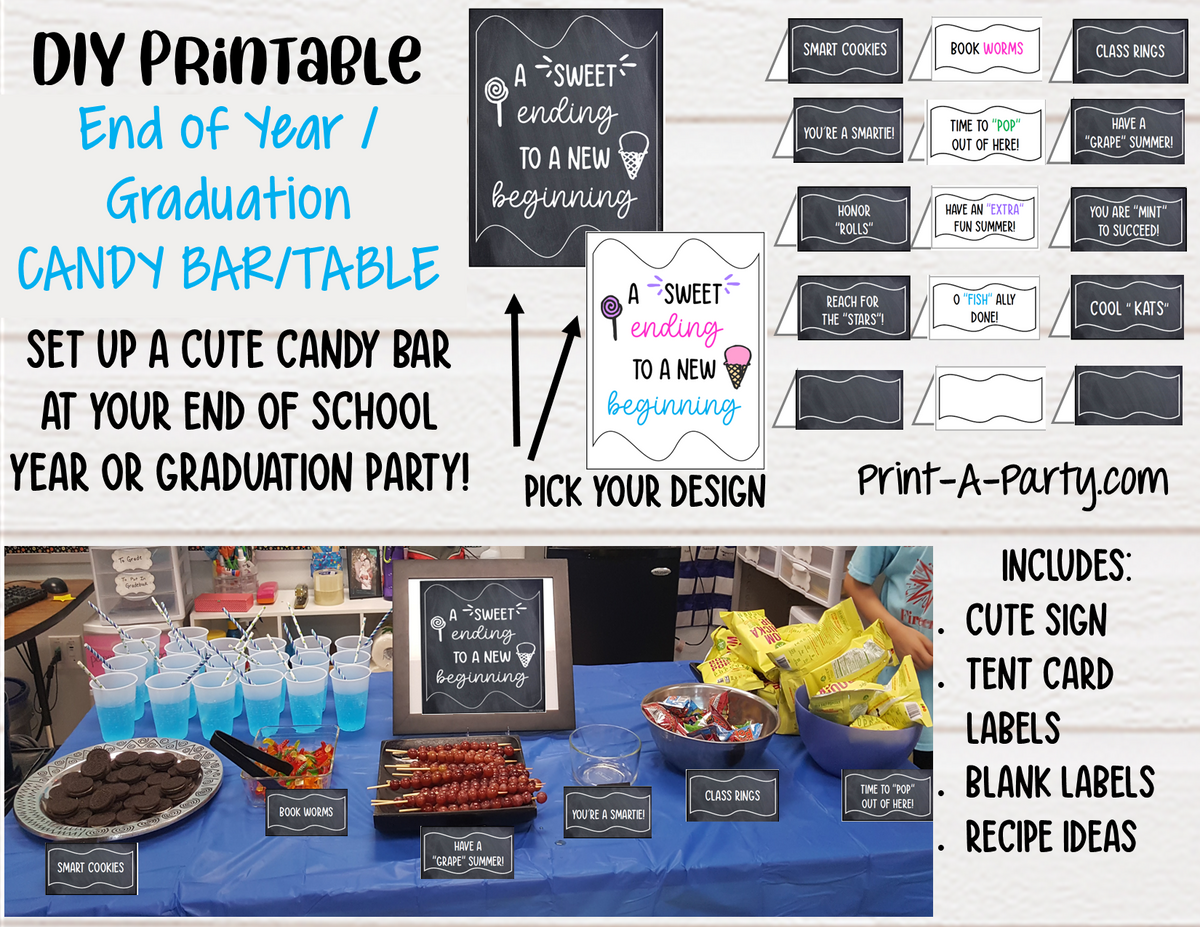 Graduation best sale candy bar
