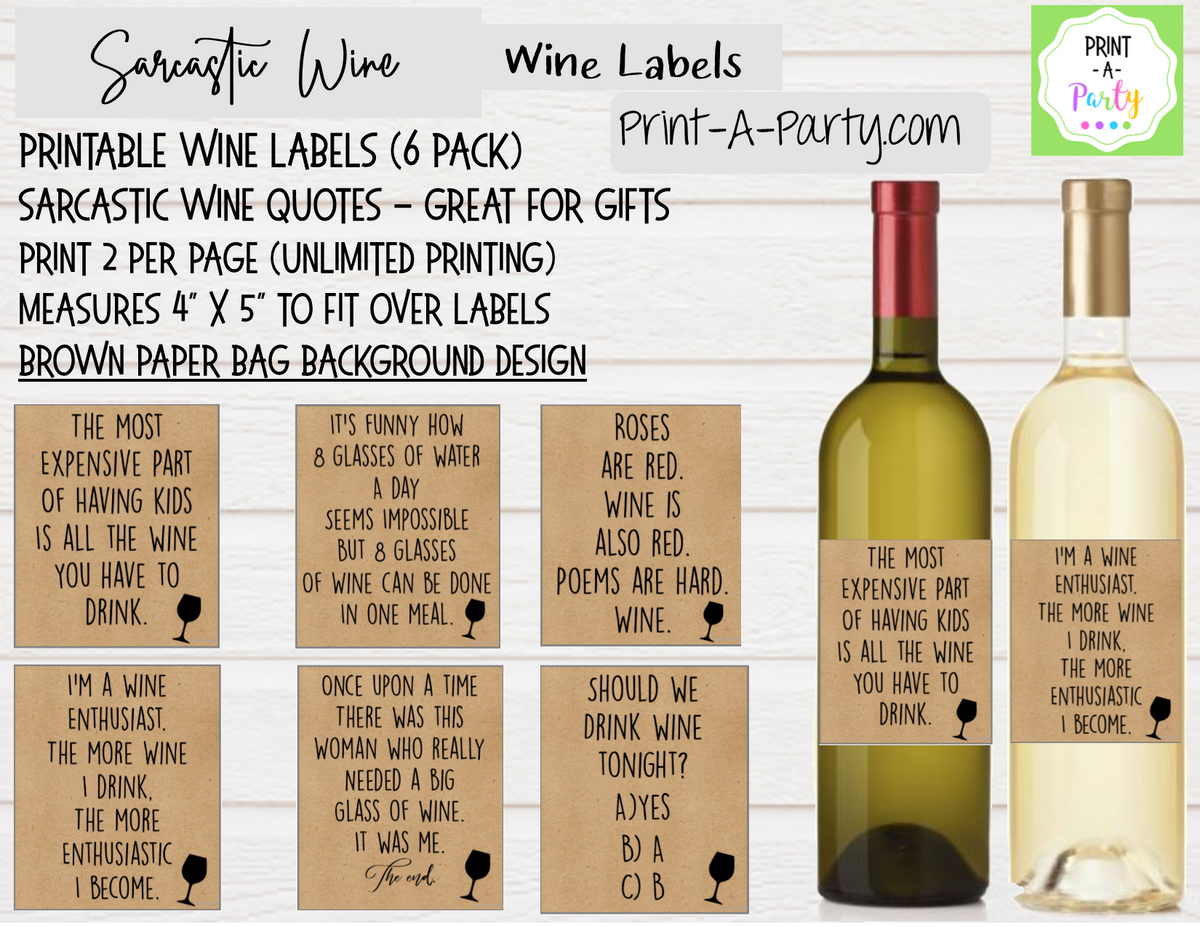 free wine label templates printable