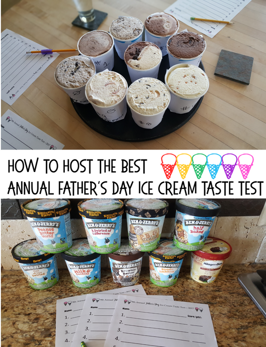 Father's Day Idea - it involves ICE CREAM and a freebie printable!