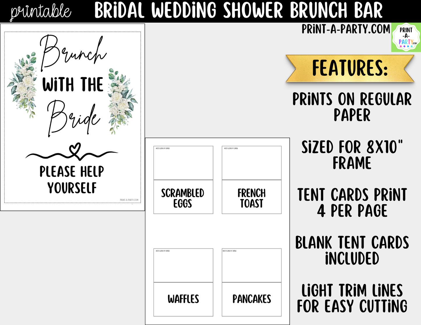 Brunch with the Bride | Brunch Bar Kit