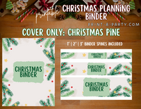 Christmas Binder: Christmas Organization Planner | Christmas Organization Binder | INSTANT DOWNLOAD - 17 pages!