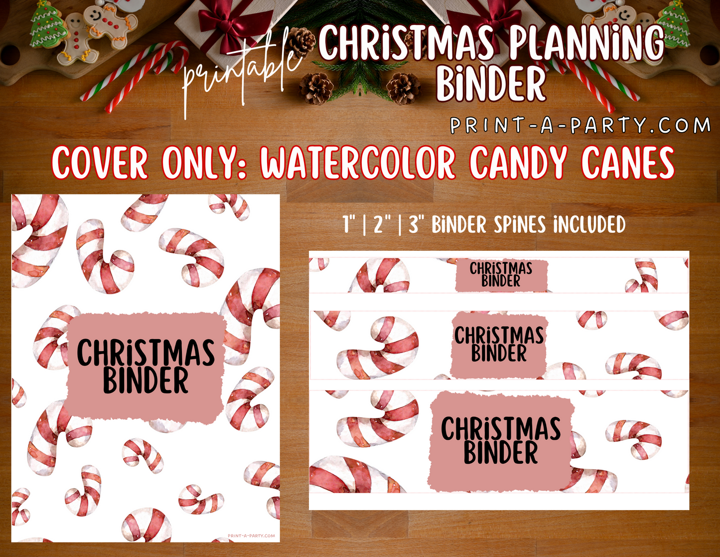 Christmas Binder: Christmas Organization Planner | Christmas Organization Binder | INSTANT DOWNLOAD - 17 pages!