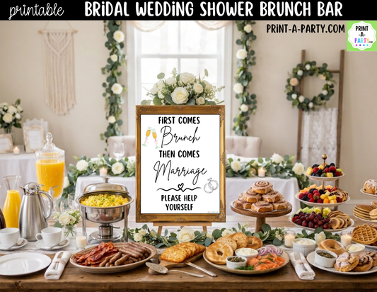 First Comes Brunch Then Comes Marriage | Brunch Bar Kit
