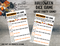 DICE GAME: Halloween Dice Game| Halloween Dice Candy Game | Halloween Classroom Activity