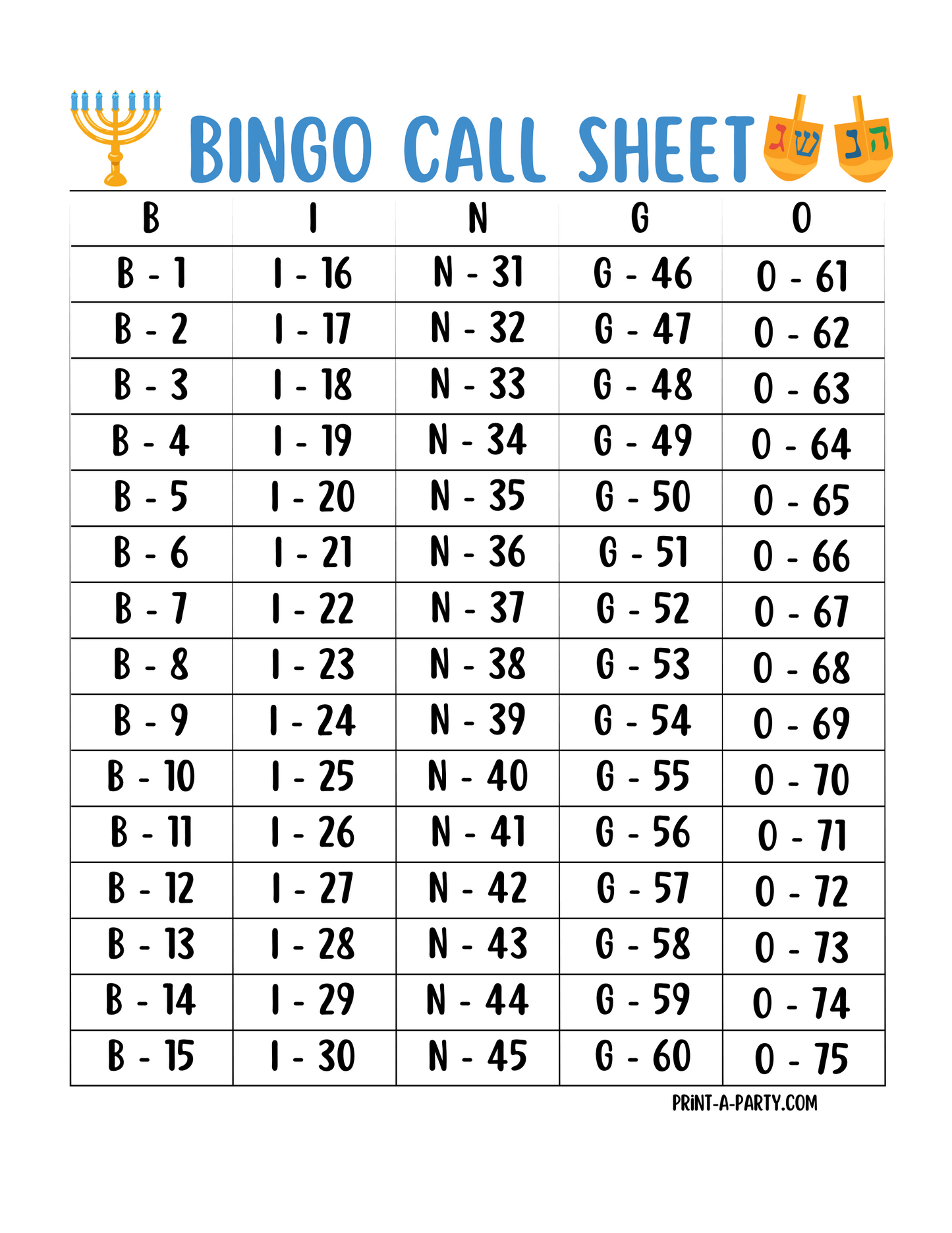 BINGO: Hanukkah Bingo Game | Hanukkah Party Idea | Hebrew School Idea