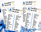 THIS OR THAT GAME | Hanukkah This or That | Hanukkah Game | Hanukkah Party Game | Hanukkah Classroom