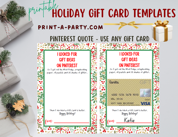 Teacher Gift Card Templates for , Apple, Target and