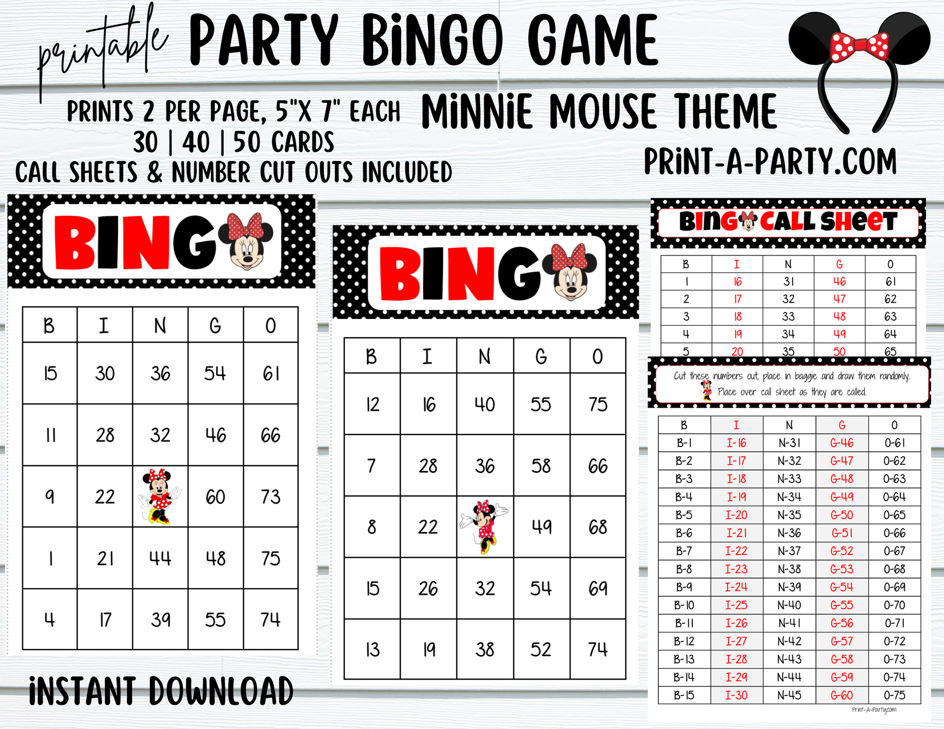 Minniebet bingo