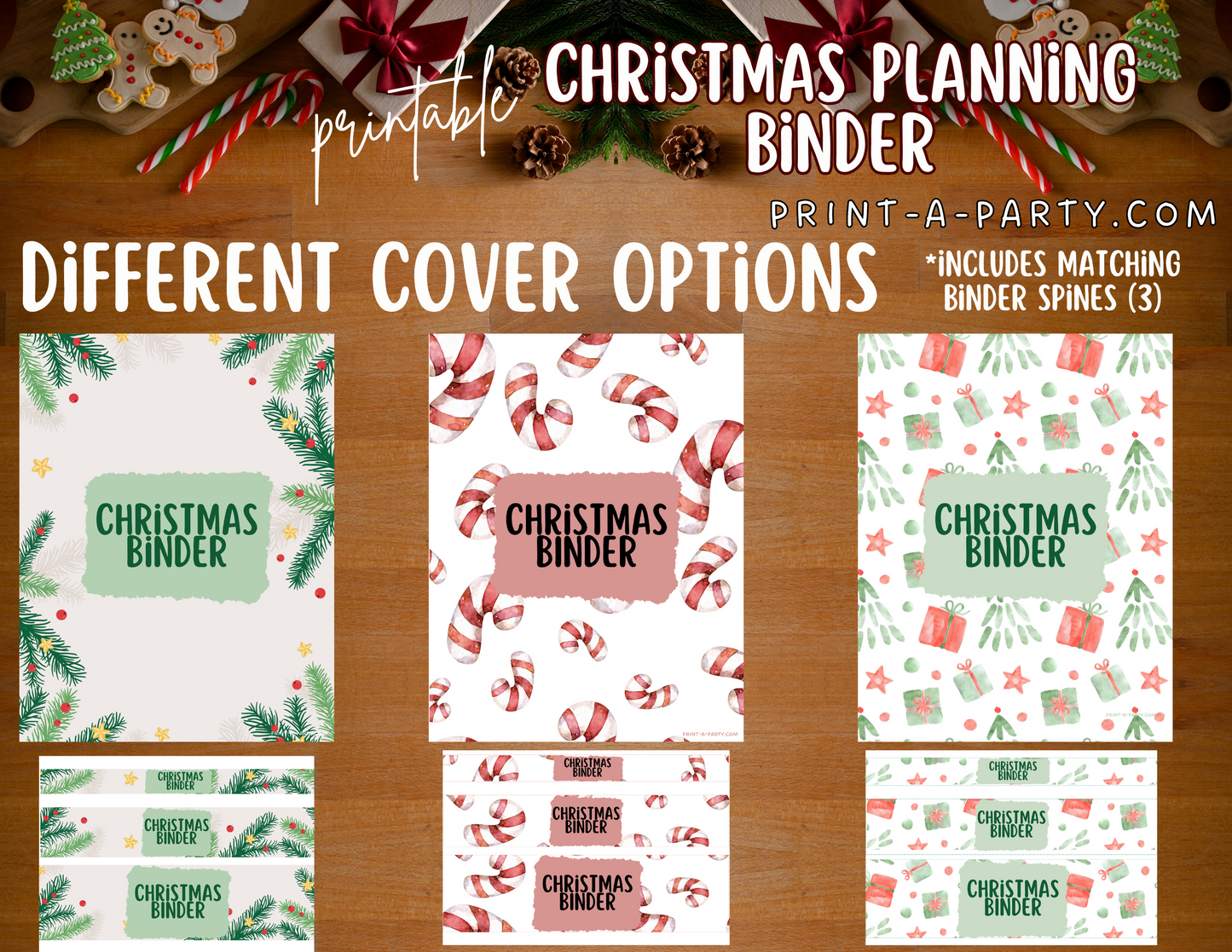 Christmas Binder: Christmas Organization Planner | Christmas Organization Binder | INSTANT DOWNLOAD - 17 pages!