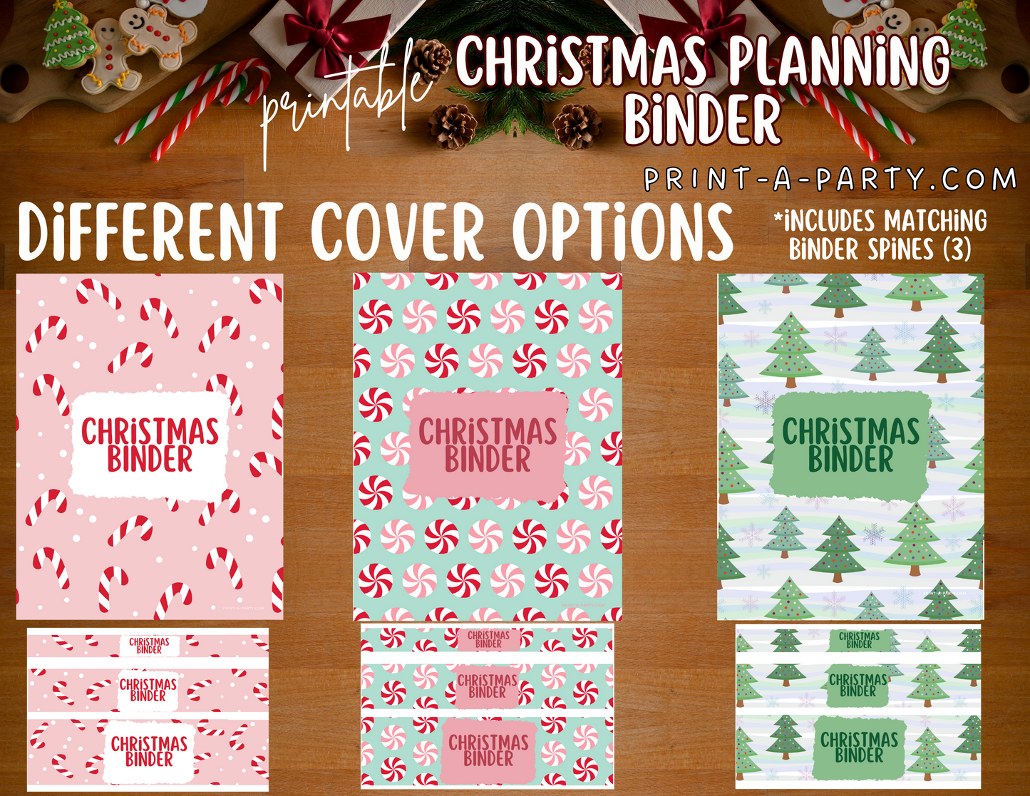 Christmas Binder: Christmas Organization Planner | Christmas Organization Binder | INSTANT DOWNLOAD - 17 pages!