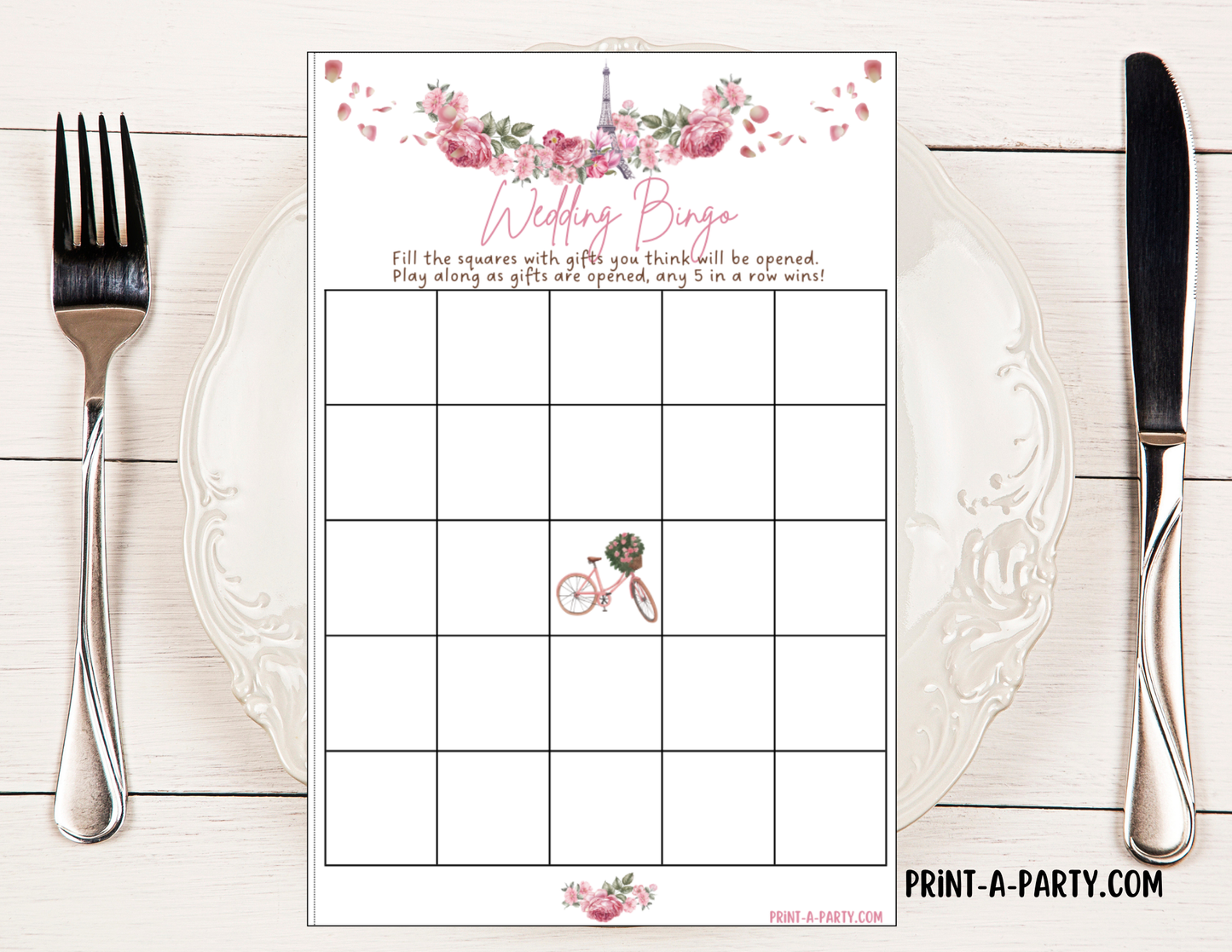 GAME BUNDLE: Bridal Paris Shower Game Bundle | Paris Bridal Theme | Paris Wedding Shower | INSTANT DOWNLOAD