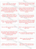 Dinner Conversation Jar - 100 unique, fun, thought-provoking questions for kids | Family Dinner Idea | 100 Questions to ask your kids at Dinner | Instant Download