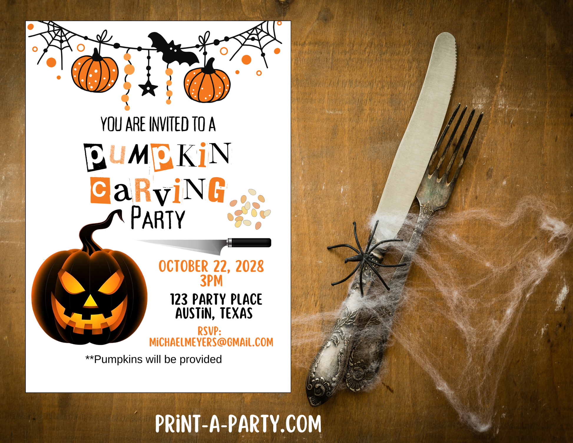 editable-halloween-pumpkin-carving-party-invitation-host-a-pumpkin-carving-party-printaparty for Free Printable Pumpkin Invitation Template Editable Halloween Pumpkin Carving Party Invitation | Host a Pumpkin Carving Party – PrintAParty for Free Printable Pumpkin Invitation Template