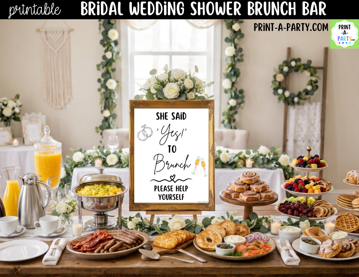 She Said Yes to Brunch | Brunch Bar Kit