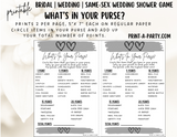 Same Sex Wedding Shower Game Bundle (4) LGBTQ+ | Same Sex Wedding Activities | Same Sex Weddings - Two Hearts Design