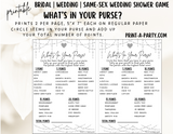 Same Sex Wedding Shower Game Bundle (4) LGBTQ+ | Same Sex Wedding Activities | Same Sex Weddings - String Garland Design