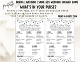 Same Sex Wedding Shower Game Bundle (4) LGBTQ+ | Same Sex Wedding Activities | Same Sex Weddings - Star Garland Design