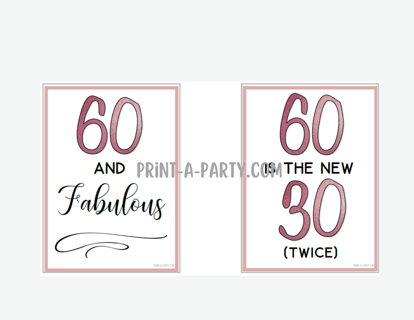 WINE LABELS: 60th Birthday (6) Birthday Wine | 60th Birthday Gift Idea | 60th Birthday Wine