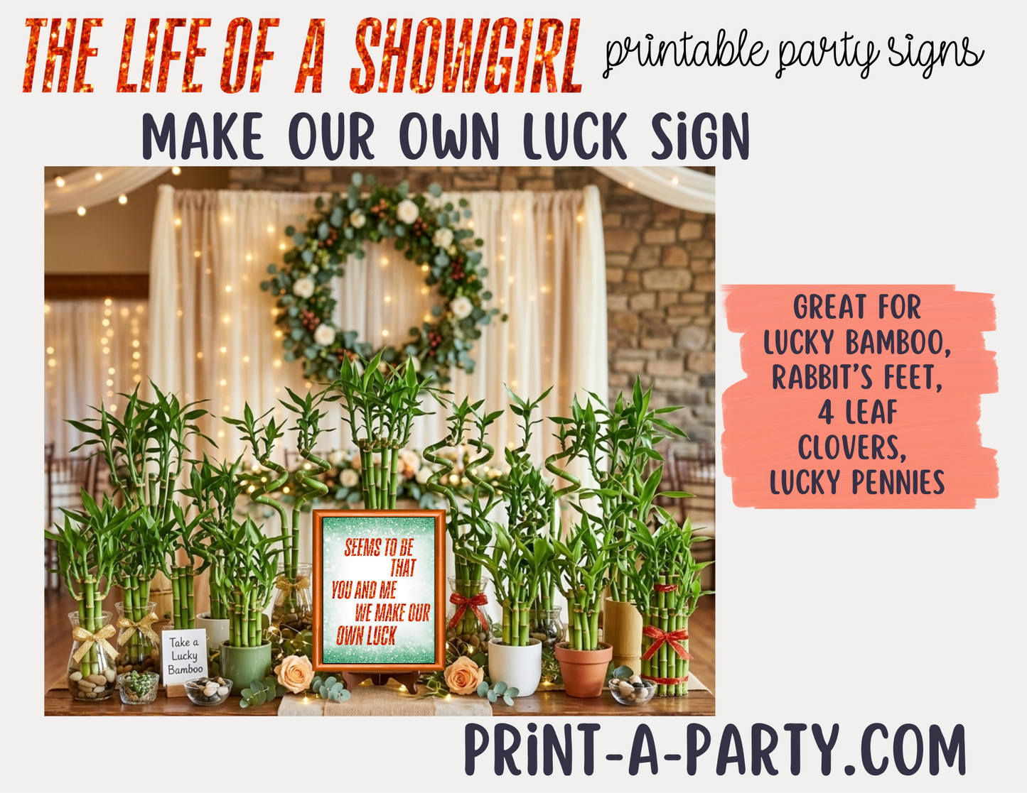Taylor Swift Printable Life of A Showgirl Party Signs, Party Food or Favor Decor, Lyric Signs, 8x10 Instant Download PDF