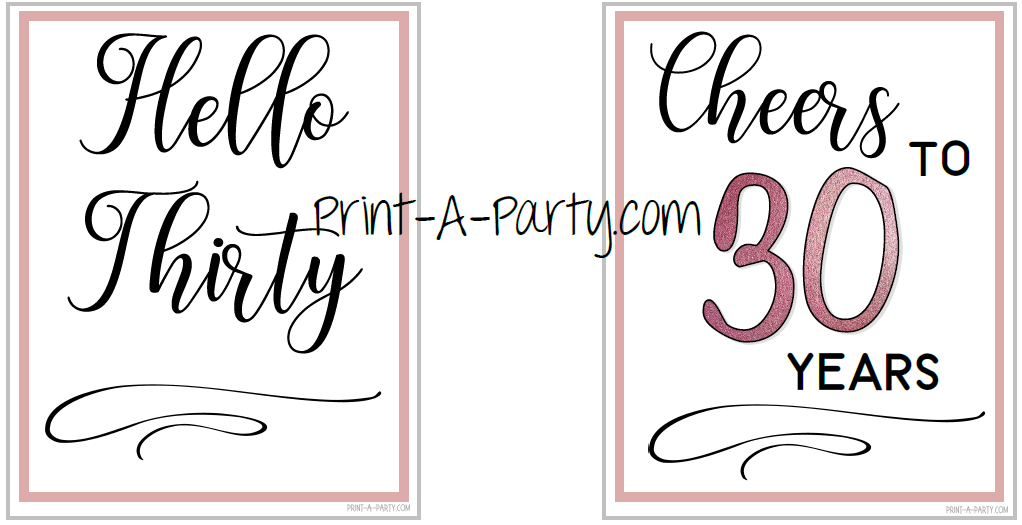 WINE LABELS: 30th Birthday (6) Birthday Wine | 30th Birthday Gift Idea | 30th Birthday Wine