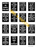 PLANNER STICKERS:  Funny Adulting Quotes | Boxes INSTANT DOWNLOAD | Fits a variety of planners! Erin Condren, Happy Planner and more