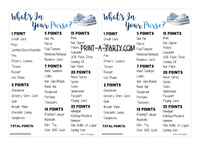 WHAT'S IN YOUR PURSE? | Baby (BOY) Shower Game | Printable Shower Games | INSTANT DOWNLOAD