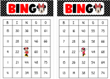 BINGO: Minnie | Classrooms | Parties | Birthday | 30, 40, or 50 cards - INSTANT DOWNLOAD