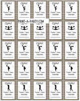 PLANNER STICKERS:  Cheerleading | Activity Boxes | Sports | INSTANT DOWNLOAD Fits a variety of planners!