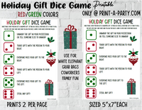  Gift Grab Game: Gift Exchange Game for Christmas White