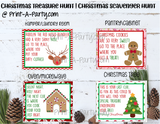 CHRISTMAS TREASURE HUNT | Christmas Scavenger Hunt | Christmas Printables | Christmas Activity | Kids Christmas | Christmas Gift Tags - INSTANT DOWNLOAD