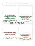 ELF NOTE CARDS | 32 Elf Notes | Christmas | Elf Note Tent Cards | Christmas Behavior | Christmas Activities