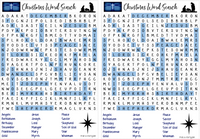 WORD SEARCH: Religious Christmas - great for stocking stuffer, church, classrooms and parties or holidays!