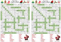 WORD SEARCH: Christmas | Christmas Game | Holiday Activities | Classrooms | Parties | Stocking Stuffer