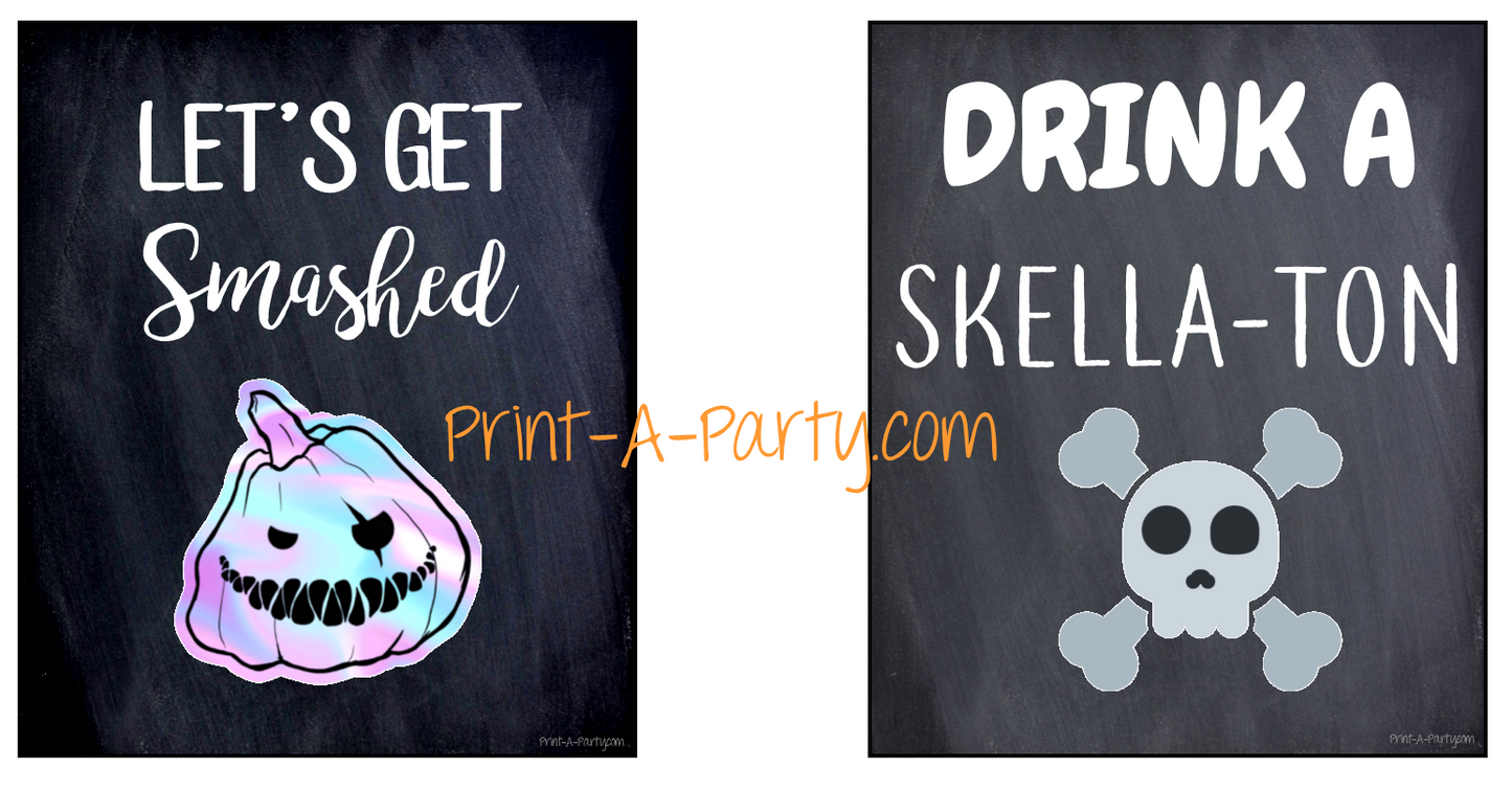 WINE LABELS: Halloween (4) Wine | Chalkboard Wine Labels | Sarcastic Wine | Funny | Printable | INSTANT DOWNLOAD - Use each year!