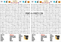 WORD SEARCH: Halloween | Halloween Game | Printable | Party Classroom Game | INSTANT DOWNLOAD