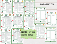 DIY Cookbook | CHRISTMAS Recipe Collection | Printable or Editable | Planner  | Meal Plan | Planner Recipes | Binder Recipes