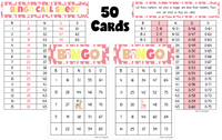 BINGO: Llamas | Classrooms | Parties | Birthday | 30, 40, or 50 cards - INSTANT DOWNLOAD
