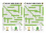 WORD SEARCH: Holiday Theme | Class Parties | Holiday Parties | INSTANT DOWNLOAD