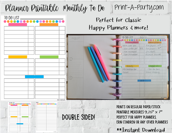 The Happy Planner Classic Punch  Happy planner, The happy planner