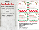 MAGIC REINDEER FOOD KIT | Christmas | Holiday | Labels | Recipe | INSTANT DOWNLOAD